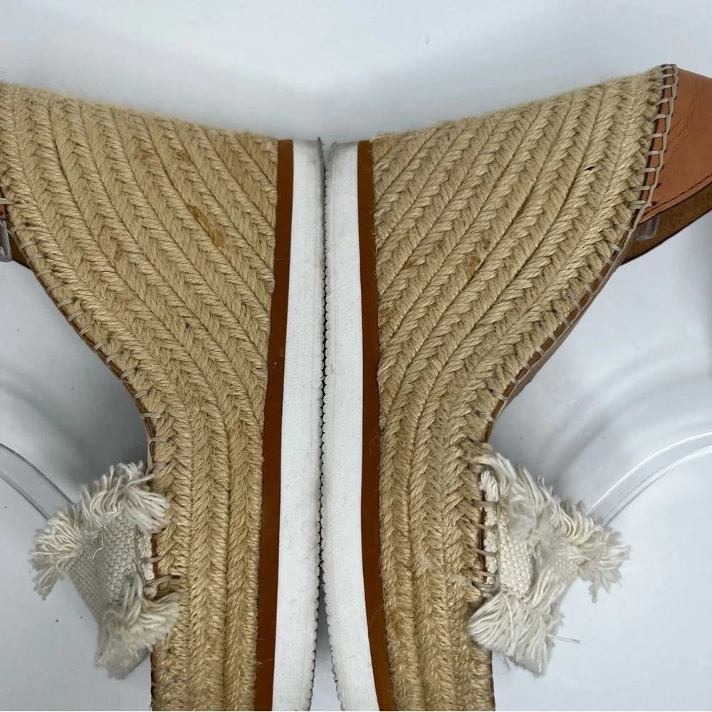 See By Chloe Glyn Espadrille Wedge Sandals Size EU 39